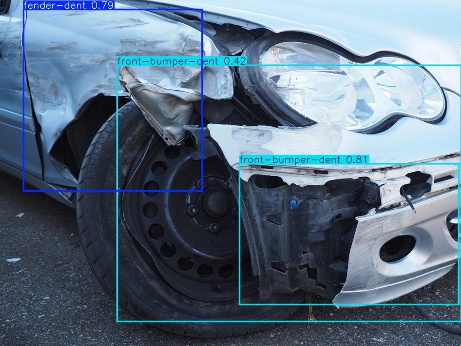 Example car image used in our car damage detection demo.